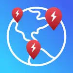 Supercharger map for Tesla App Support