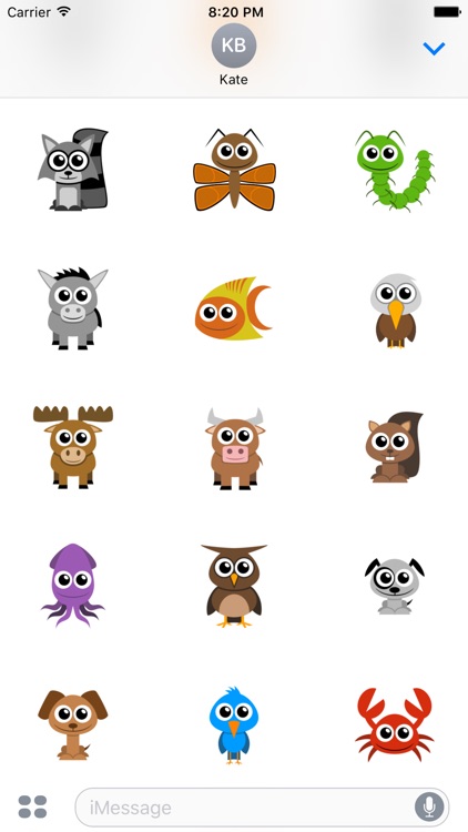Adorable Animal Stickers