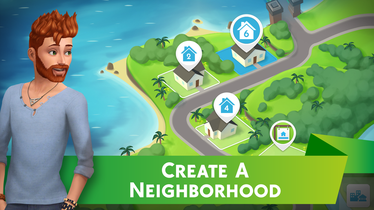 [The Sims Mobile] TSM Game Hack screenshot 2 - iOS game interface