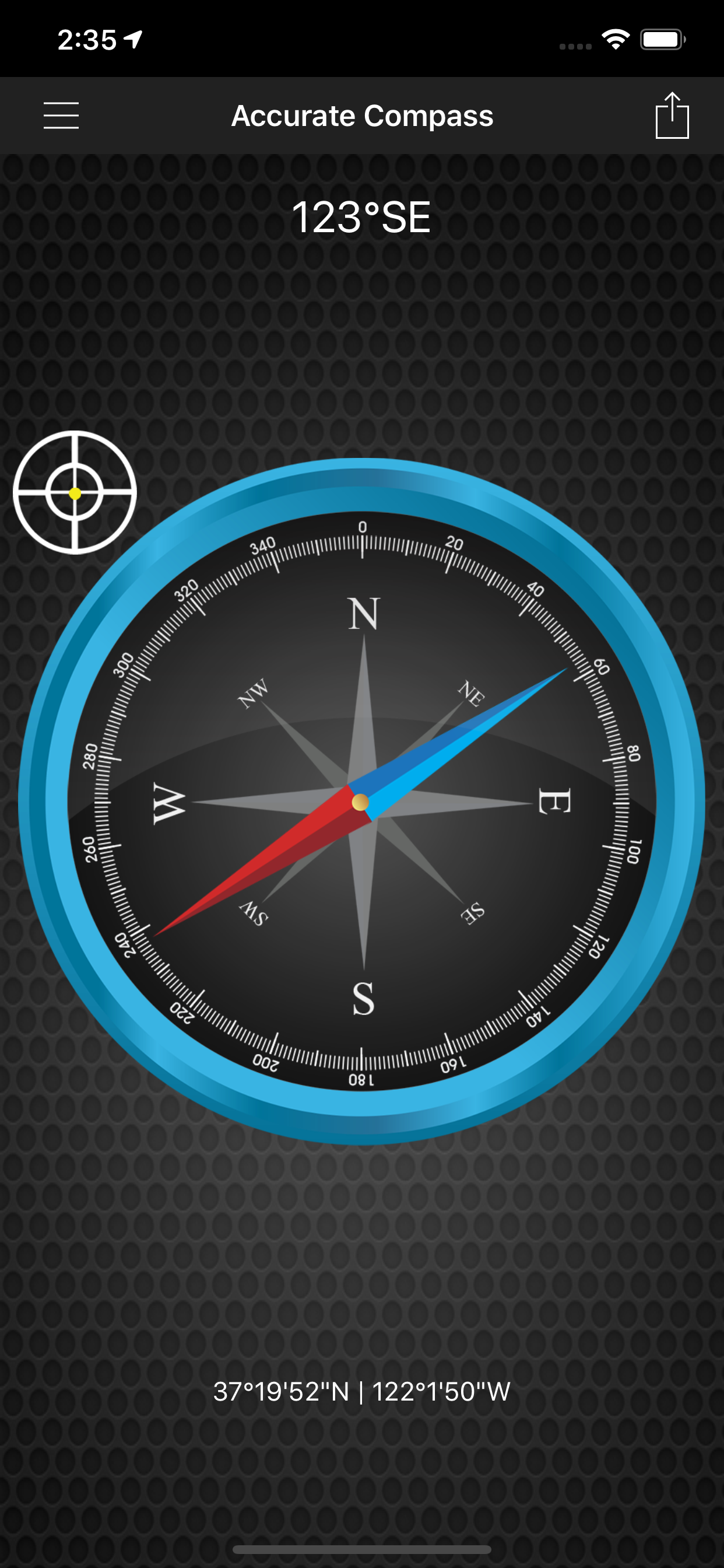 Accurate Compass Navigation