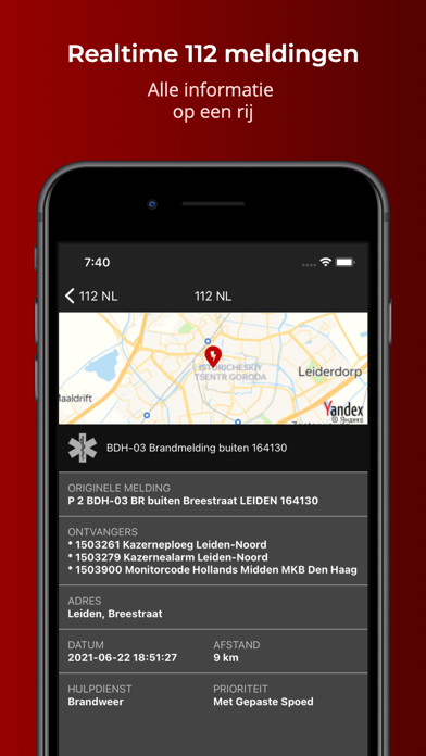 112-Nederland Screenshot