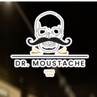 Barbearia Dr. Moustache logo