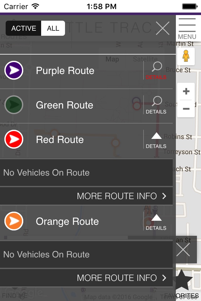 UCA Shuttle screenshot 2