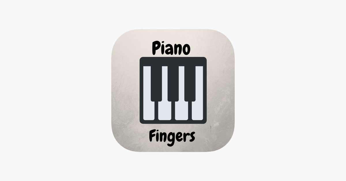 Piano fingers on the App Store