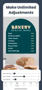 Menu Maker, Design Creator screenshot #7 for iPhone