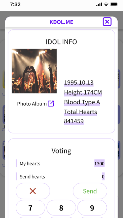 KDOL - Idol Ranking, Ad, Photo Screenshot