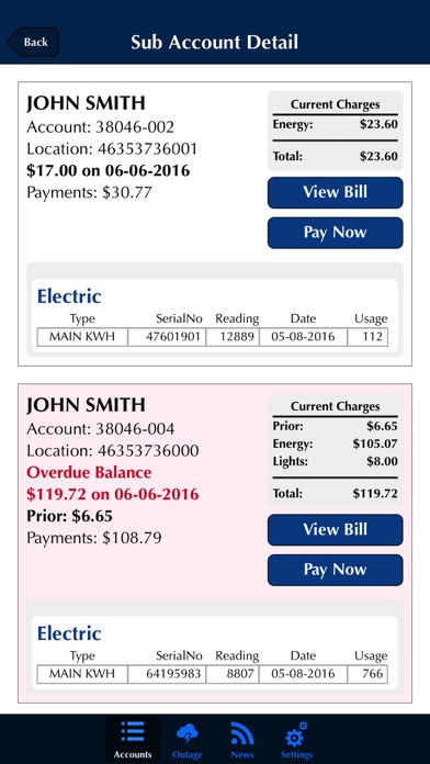 Alpena Power Company Screenshot