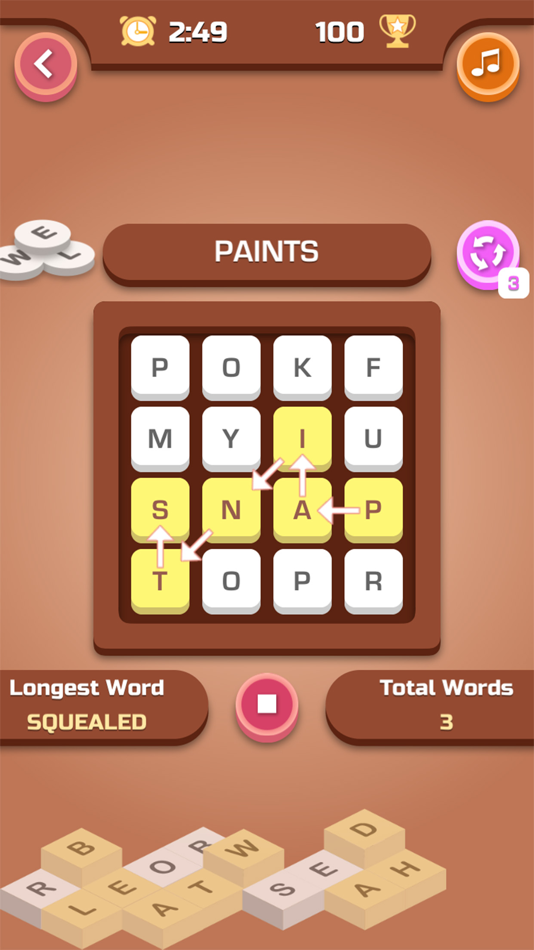 #1. Gridwordy (iOS) 由: Vaibhav Electronics Pvt Ltd