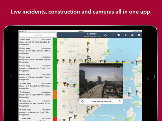 Screenshot #5 pour Florida Roads Traffic