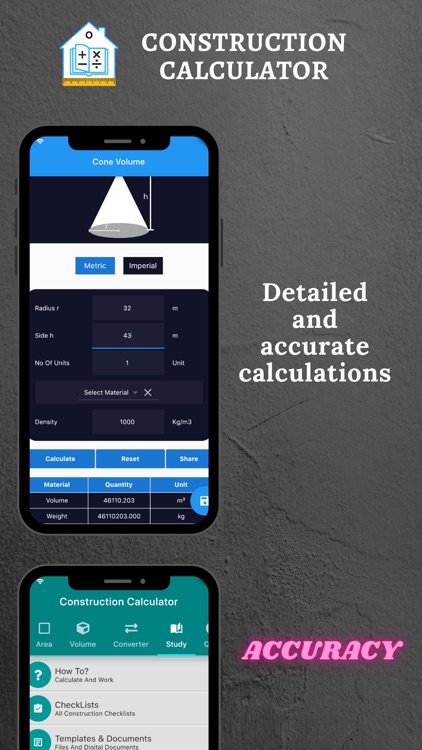 Construction Calculator A1 Pro