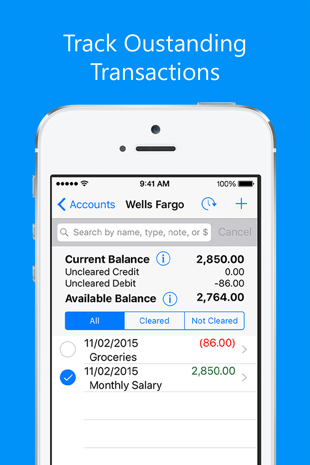 Balance My Checkbook