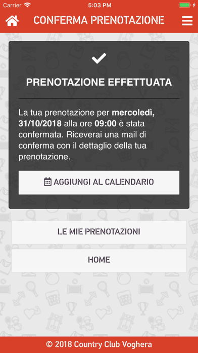 Country Club Voghera Screenshot