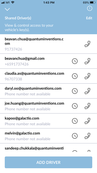 SLICK - Car Key on your Phone Screenshot