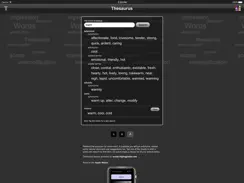 Thesaurus App iPad image 3