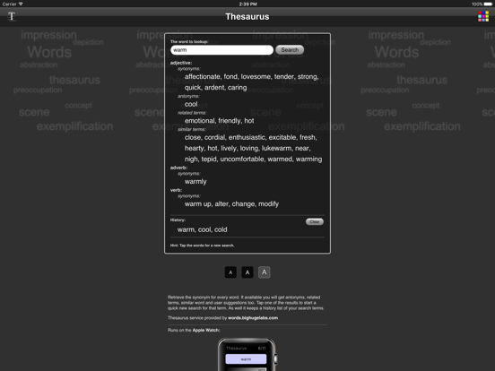 Thesaurus Appのおすすめ画像3