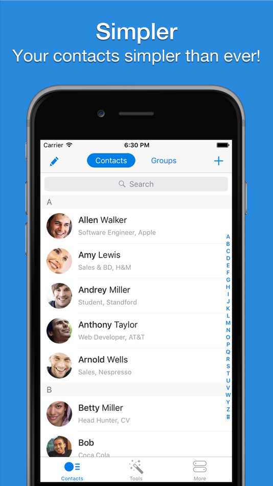 Easy Contacts. - 16.3 - (iOS)