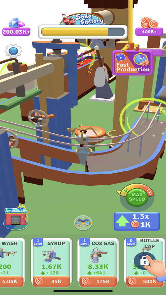 #9. Idle Factories ! (iOS) 由: funcell Games Pvt Ltd
