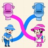 Toilet Rush Race - Draw To Pee icon