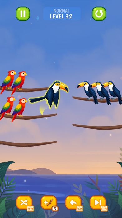 Bird Sort Puzzle Screenshot