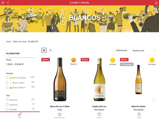 Screenshot #4 pour Wine is Social: Compra vino
