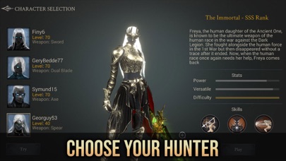 Shadow Hunter: Premium Screenshot
