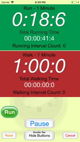 Game screenshot Running Interval Timer Starter apk