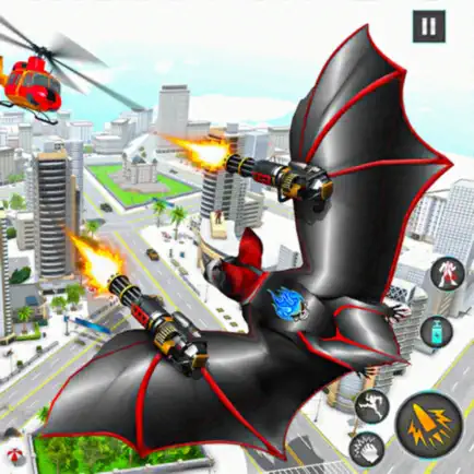 Flying Bat Car Robot Games Cheats