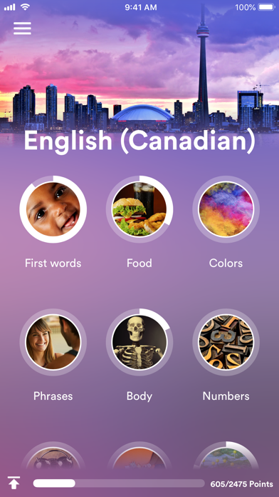 uTalk Canadian English screenshot 1