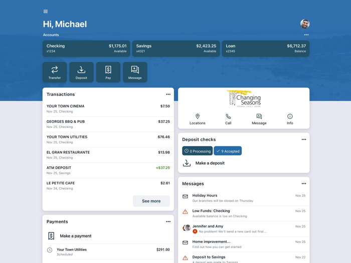 Changing Seasons FCU