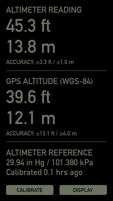 Pro Altimeter - Barometric+GPS Screenshot