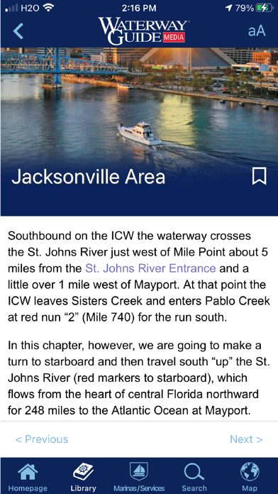 Waterway Guide Screenshot