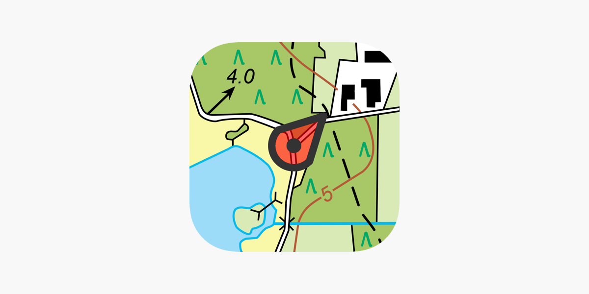 Topo GPS i App Store