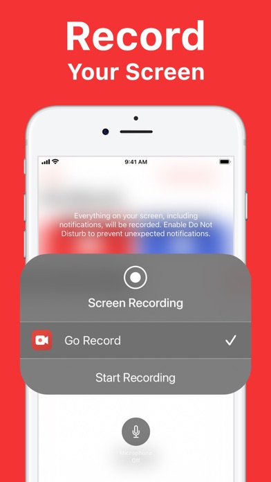 Screen Recorder: Go Record Screenshot