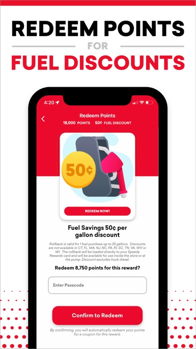 Speedway Fuel & Speedy Rewards Screenshot