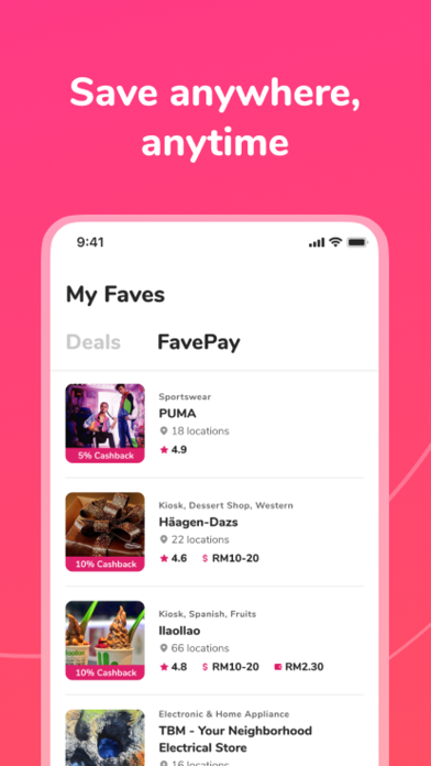 Fave l Cashback & Savingsのおすすめ画像8