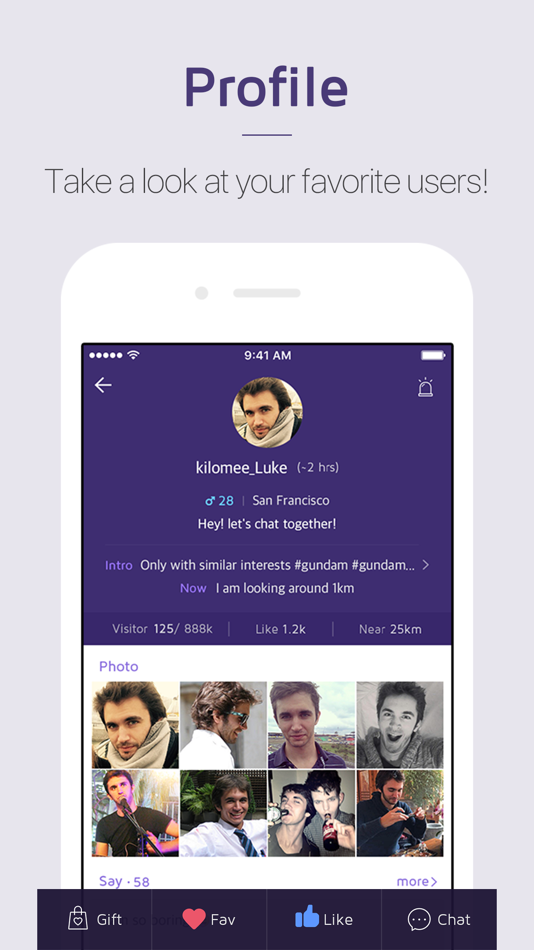 #4. 1km -New relationships, Groups (iOS) Podle: Malang Studio Co. Ltd,