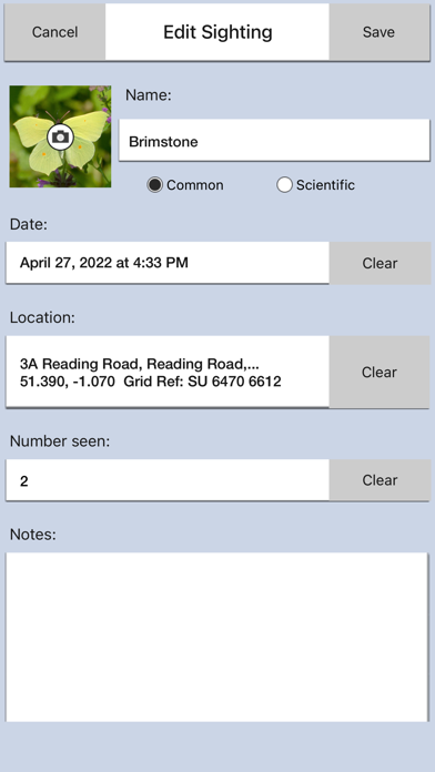 Butterfly Guide - Europe Screenshot