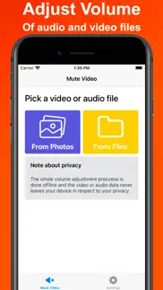 mute video - edit clip sound iphone screenshot 1