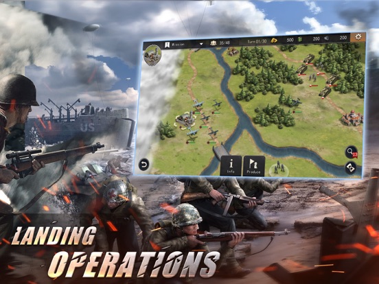 WW2：戦略第二次世界大戦ゲームのおすすめ画像1