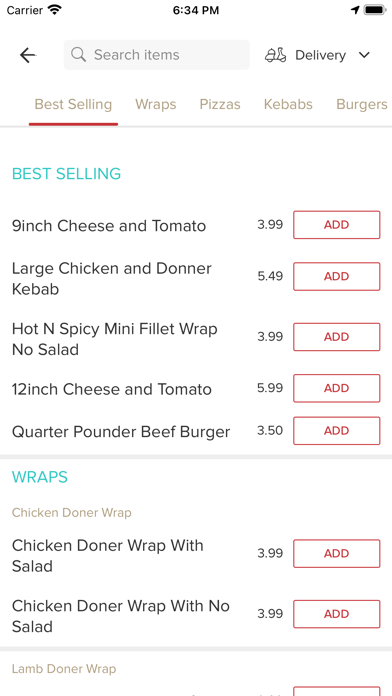 Mommas Pizza & Kebab Screenshot