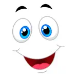 White Smiley Emoji Stickers App Contact