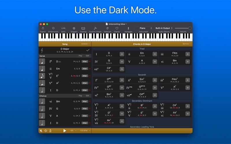 Suggester - Chords and Scales Screenshot