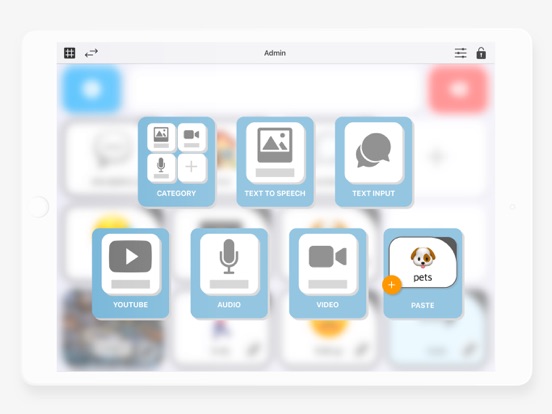 ElineSpeaks - AAC speech app iPad screenshot 6 - Medical app