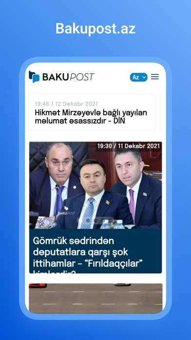 Bakupost.az Screenshot