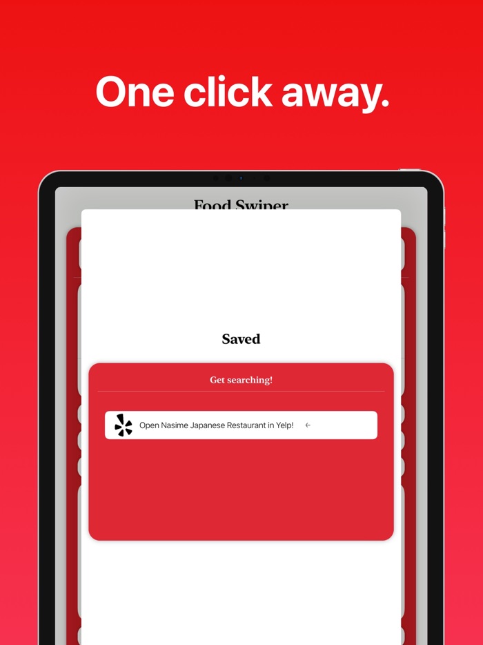 Food Swiper - Find food