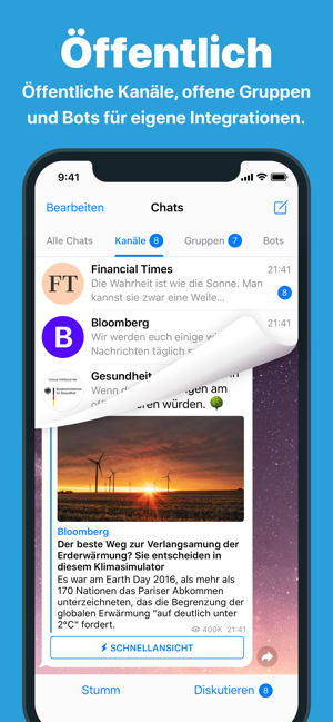 ‎Telegram Messenger Screenshot