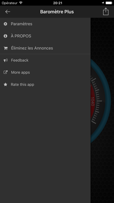 Screenshot #3 pour Baromètre Plus