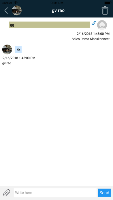 Screenshot #3 pour Teacher Klasskonnect