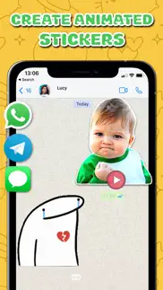 ai sticker maker for whatsapp iphone screenshot 4