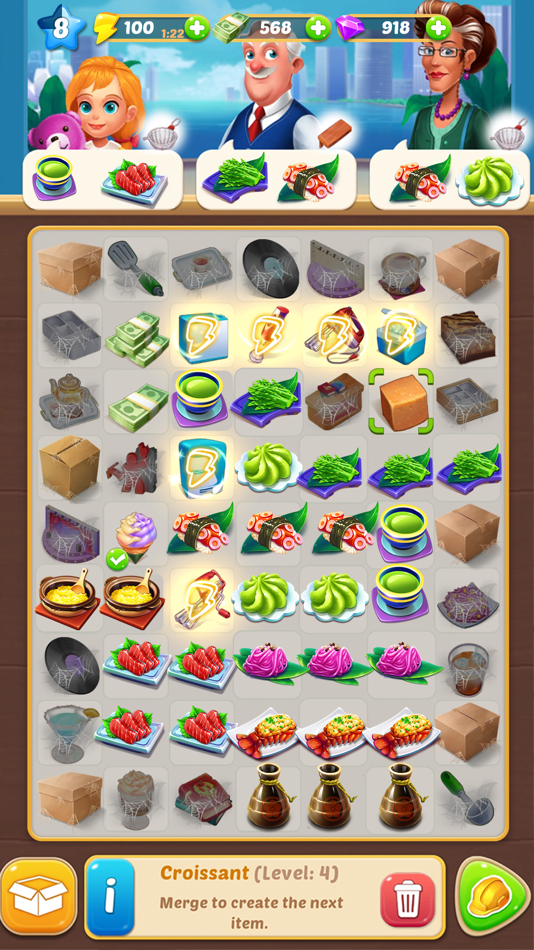 Merge Cafe – Merge game chef - 2.1.32 - (iOS)